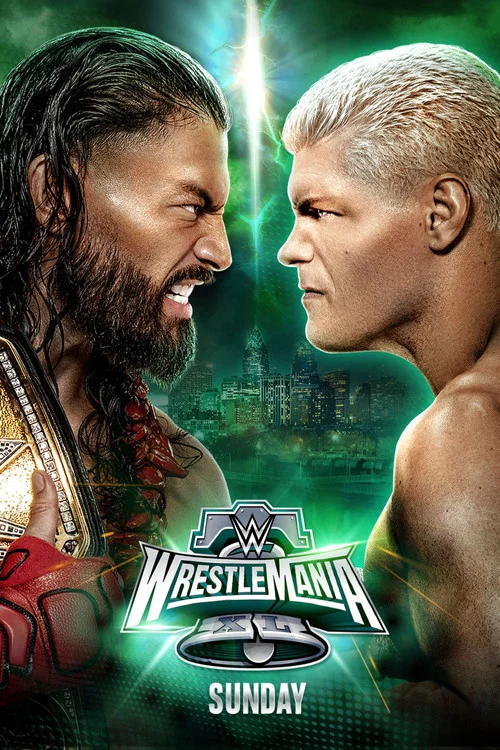 WrestleMania XL Sunday poster